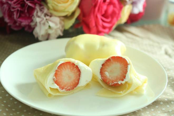 甜品做法大全 草莓斑戟