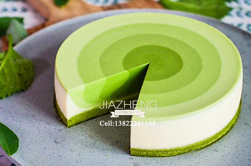 甜品培訓-漸變抹茶慕斯蛋糕