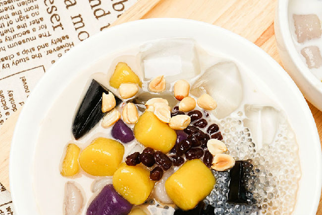 手工制作芋圓的做法